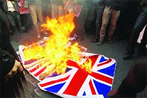 Iranian students storm British Embassy in Tehran