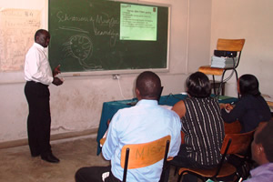 Lecturer fined for assault