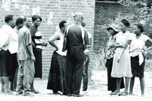 Pandemonium as council evicts 20 families