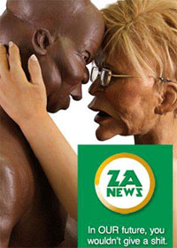 Spoof Zuma, Zille poster causes stir