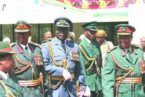 Service chiefs’ office terms extended