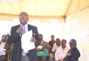 Governor Mathema lauds university sports
