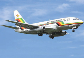 Flights in and out of Zim up 7,87 percent