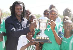 Bantu Rovers emerge winners at Benjani soccer tournament