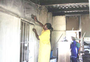 Zesa attacked as house is gutted by fire
