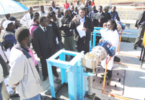 Rehabilitated sewer plants to produce methane gas