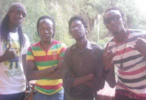 Djembe monks tour Botswana