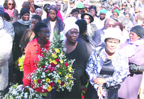 Gula-Ndebele’s mother buried