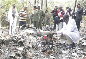 Kenyan minister killed in air crash