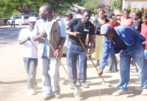 Youths embark on clean-up campaign
