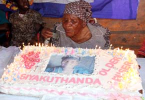 Centenarian celebrates birthday