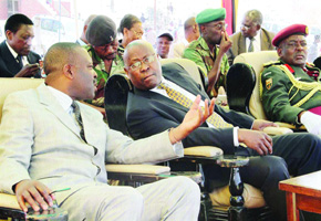 President Mugabe salutes the nation