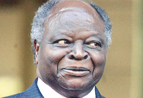 Ex-Kenyan leader Kibaki flown to SA for treatment