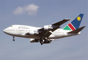 Airlines frequent Victoria Falls