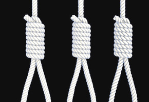 Murder suspect begs to be hanged