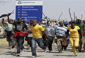 Zuma rides out strikes, on re-election path