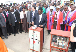 Coal and methane gas project commissioned