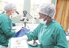 70 Binga eye patients undergo surgical operations