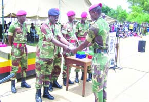 Zim troops for DRC