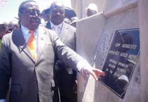 New Moments Gold Mine commissioned