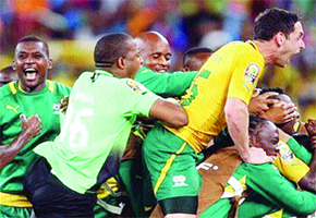 Bafana make it through