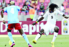 DRC force Ghana draw