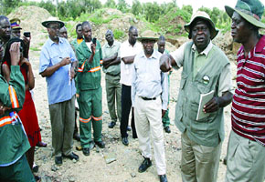 Mzingwane River polluted