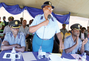 Police launch GBV awareness at funerals