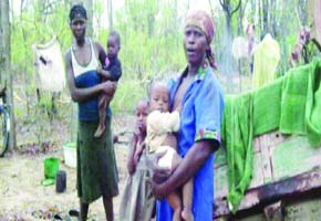 San community faces starvation