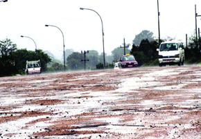 Heavy downpours damage Beitbridge roads