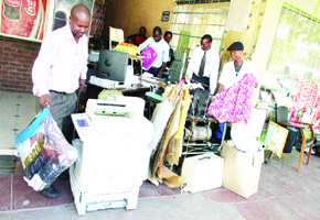Businesspeople stranded as council closes building