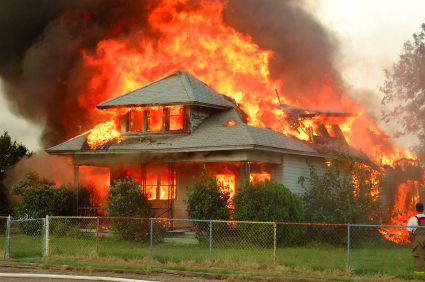 Burnt children’s family traumatised