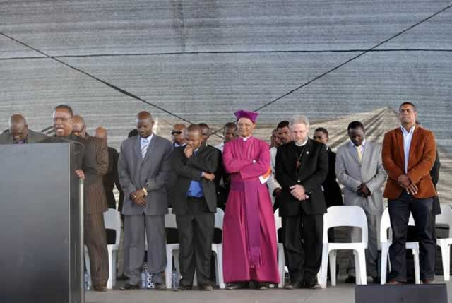 Minister urges caution as SA marks Marikana tragedy