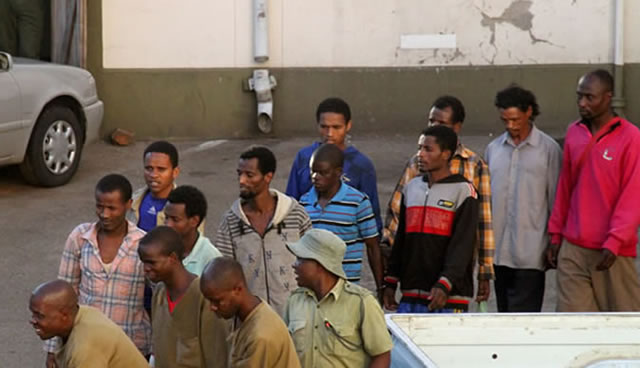 Illegals languish in prison