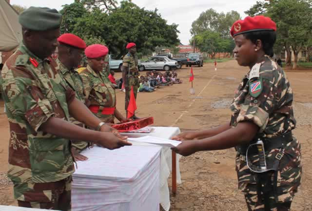 172 military officers graduate