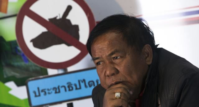Thai pro-protest leader shot