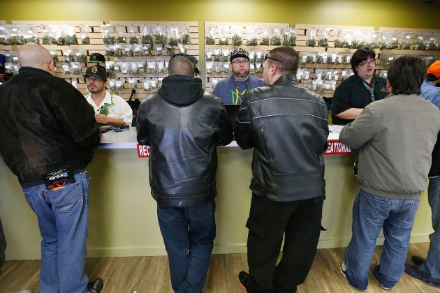 America’s first marijuana stores open in Colorado