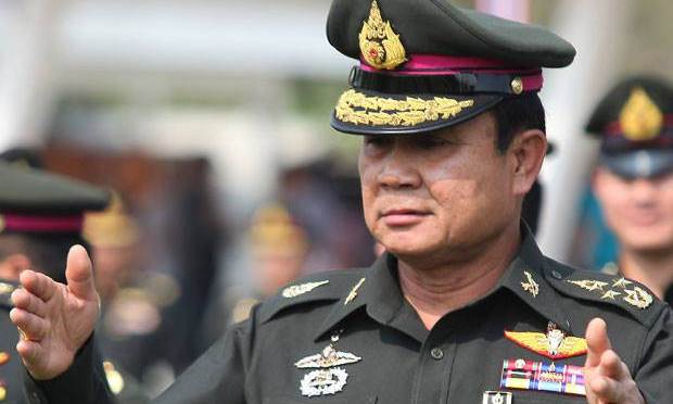 Thai army chief announces coup