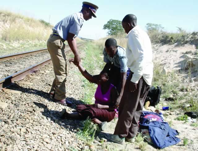 Train crushes ex-prison recruit