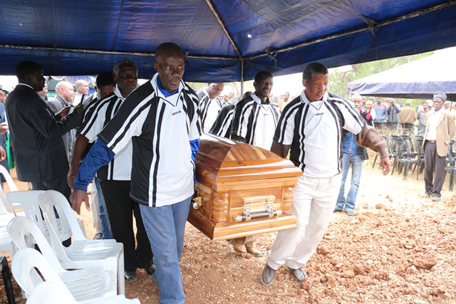 Mabaleka buried