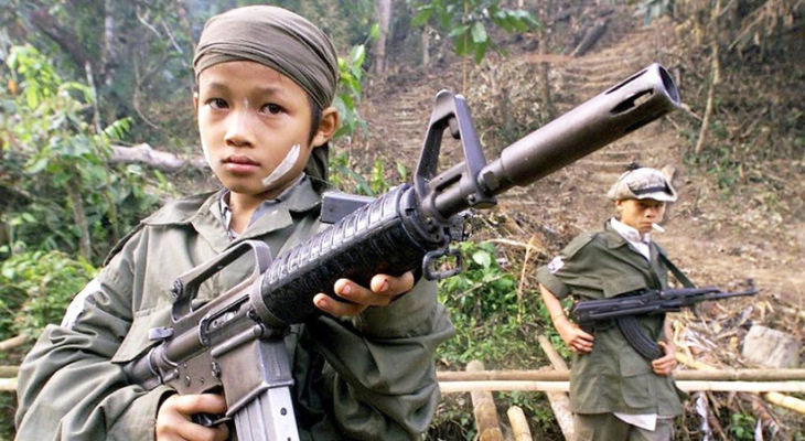 Myanmar releases 100+ child soldiers