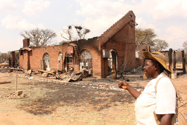 Veld fire destroys Umguza clinic