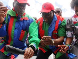 Namibians cast ballots in Africa’s first e-vote