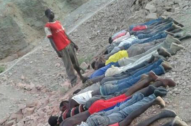 Gunmen kill dozens in attack on Kenya mine