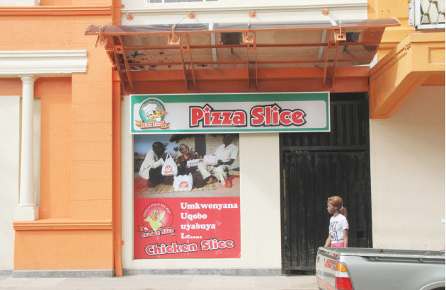 Outrage over Chicken Slice spelling boob