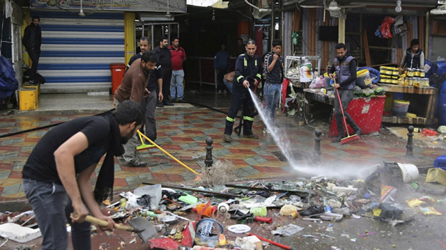 Suicide attack kills at least 18 in Baghdad