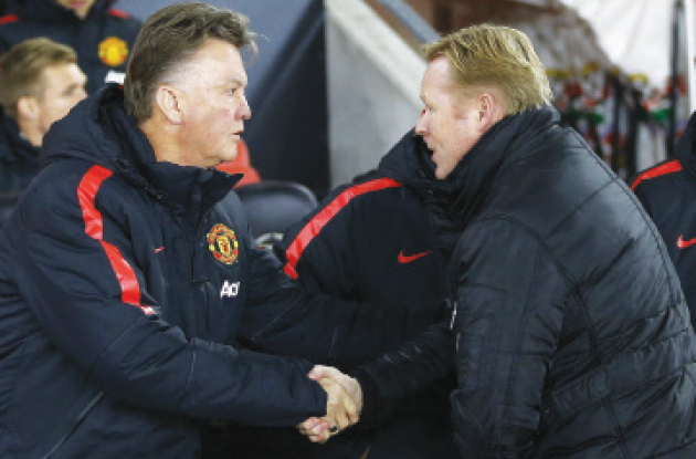 Koeman taunts Van Gaal