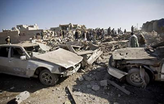 Coalition jets continue to hit Yemen rebels