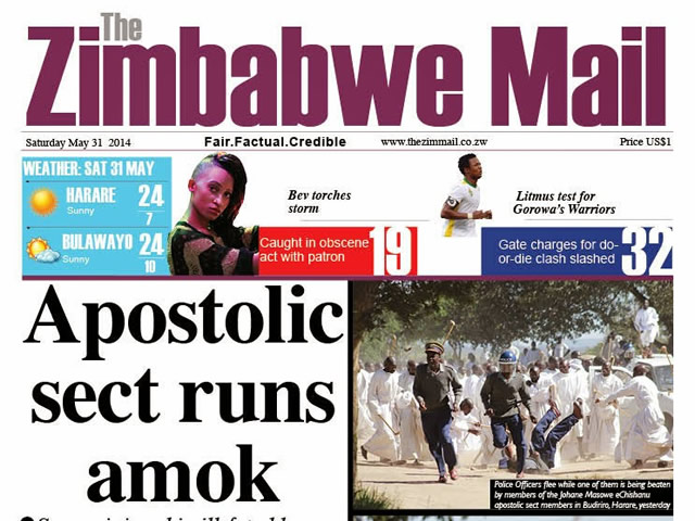 Zimbabwe Mail closes