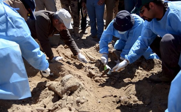 Exhumation of Iraq’s Camp Speicher victim mass graves begins